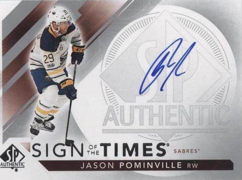 2017-18 SP Authentic - Jason Pominville #SOTT-JP