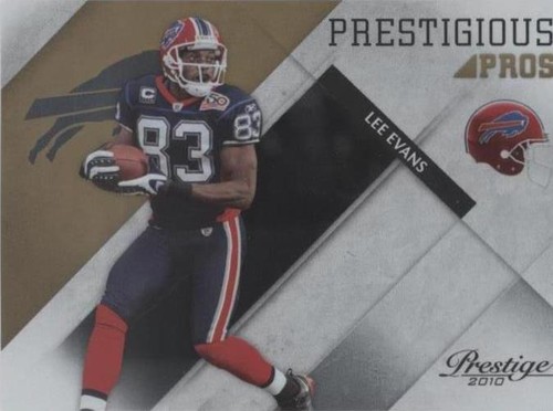 2010 Playoff Prestige Lee Evans #30
