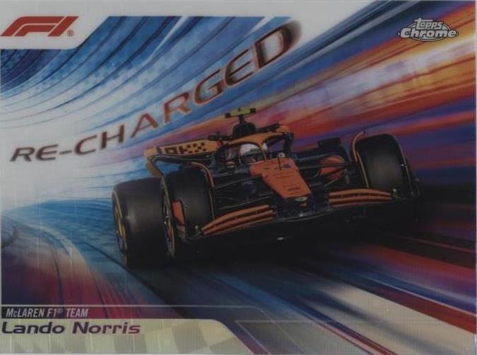 2024 Topps Chrome Formula 1 - Lando Norris #RECH-7
