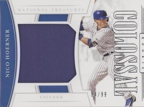 2020 Panini National Treasures - Nico Hoerner #RCM-NH