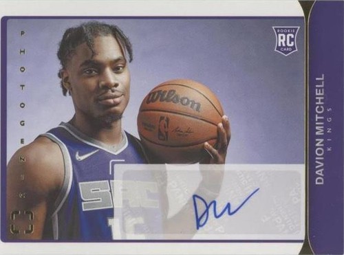 2021-22 Panini Photogenic - Davion Mitchell #RS-DAV