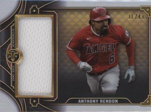 2022 Topps Triple Threads - Anthony Rendon #SJR1-AR1
