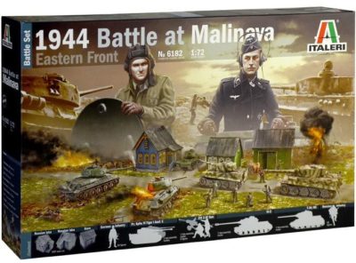 Italeri 1:72 6182: Bataille en Malinava Seconde Guerre Mondiale 1944