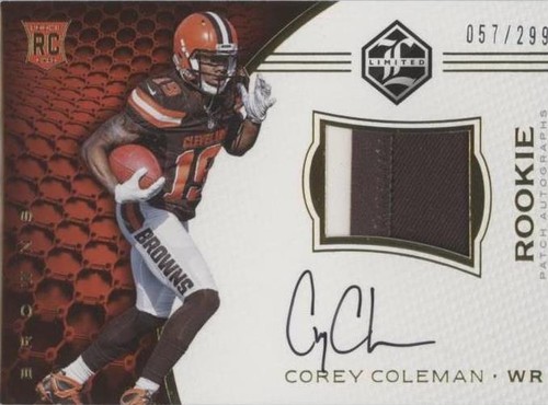 2016 Panini Limited Corey Coleman #111
