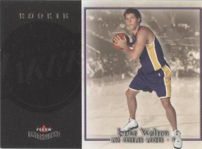 2003-04 Fleer Patchworks - Luke Walton #118