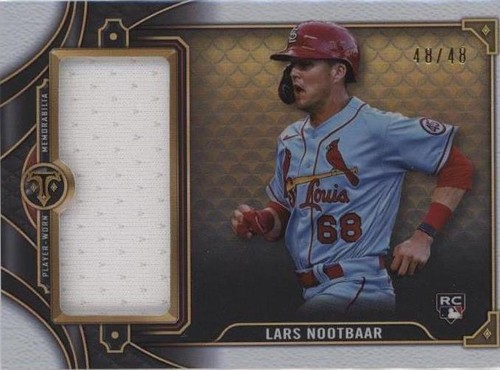 2022 Topps Triple Threads - Lars Nootbaar #SJR3-LN1