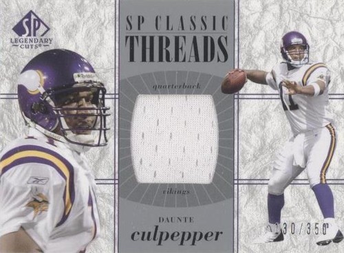 2002 SP Legendary Cuts Daunte Culpepper #CC-DC