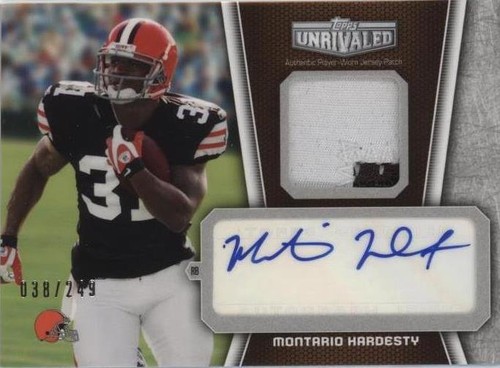 2010 Topps Unrivaled Montario Hardesty #UAP-MH