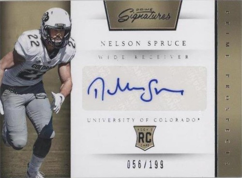 2016 Panini Prime Signatures Nelson Spruce #227
