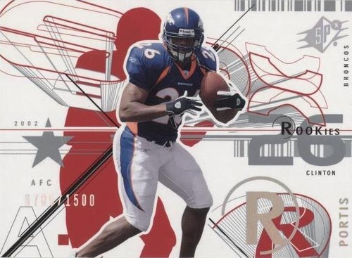 2002 SPx Clinton Portis #122