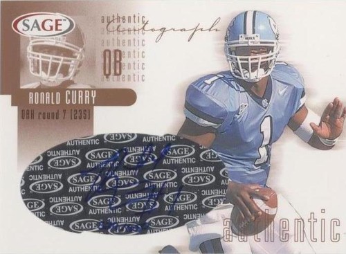 2002 Sage Ronald Curry #A8