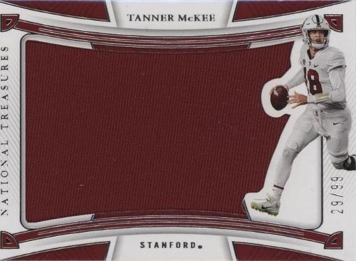 2023 Panini National Treasures Collegiate Tanner McKee #RS-TAM