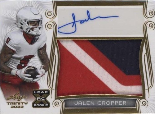 2023 Leaf Trinity Jalen Cropper #PA-JC2