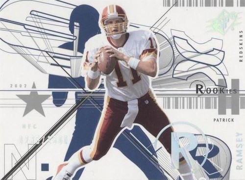 2002 SPx Patrick Ramsey #132