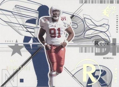 2002 SPx Wendell Bryant #95