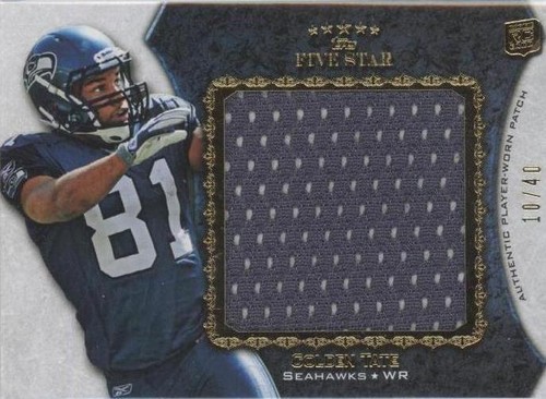 2010 Topps Five Star Golden Tate #JJR-GT