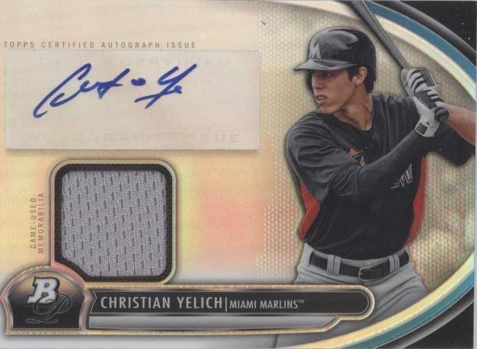 2013 年 Bowman 白金 - Christian Yelich #AR-CY