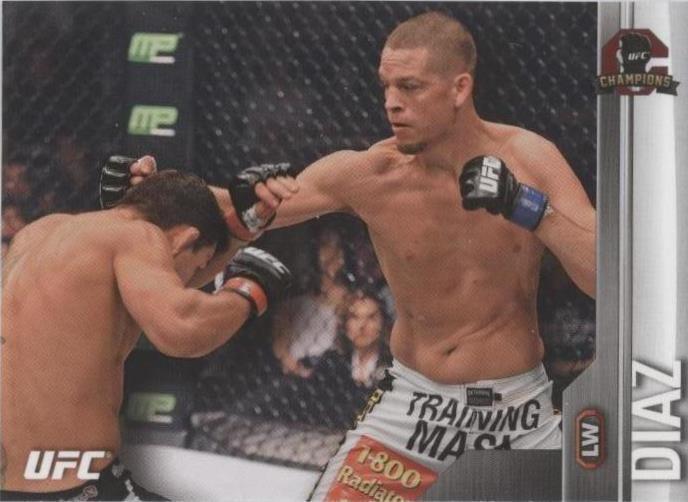 2015 Topps UFC Champions - Nate Diaz #18