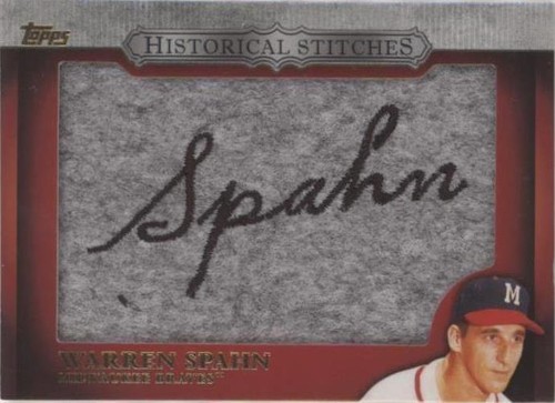 2012 Topps - Warren Spahn #HS-WS