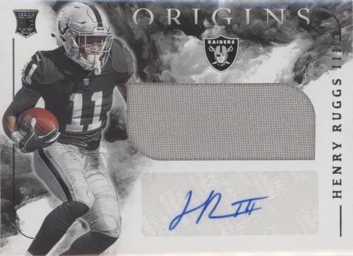 2020 Legacy Henry Ruggs III Futures Dual Patch Auto Silver