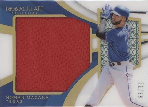 2018 Panini Immaculate Collection - Nomar Mazara #SBJ-NM