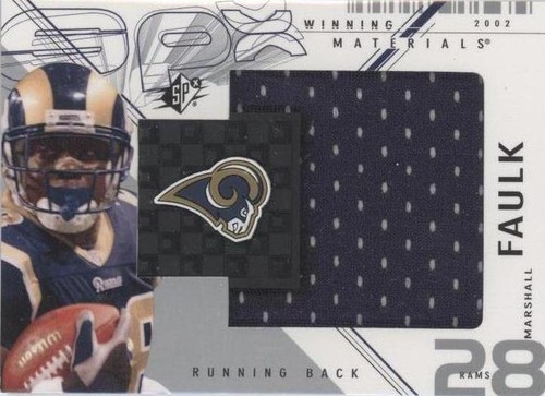 2002 SPx Marshall Faulk #WM-MF