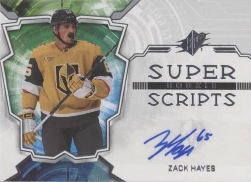 2022-23 SPx - Zack Hayes #SSR-ZH