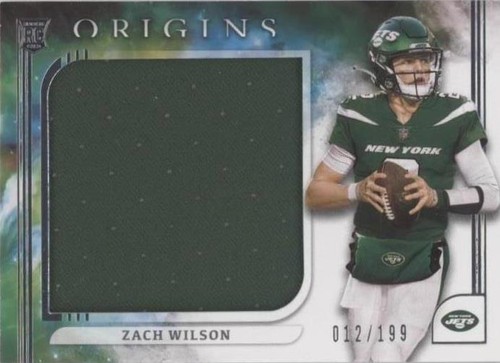 2021 Panini Origins Zach Wilson #RJJ-ZW