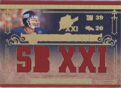 2007 Playoff National Treasures Phil Simms #SB-PS