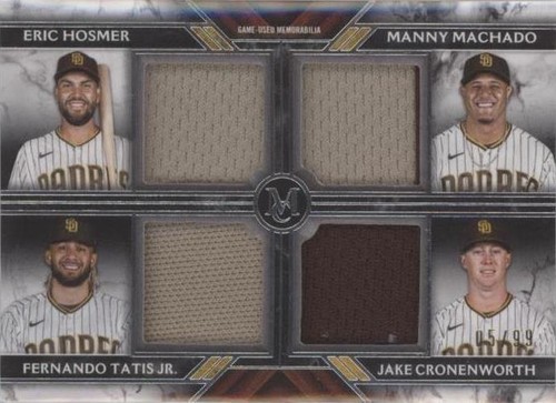 2022 Topps Museum Collection - Eric Hosmer Fernando Tatís Jr. Jake Cronenworth #FPR-HMTC