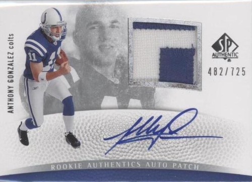 2007 SP Authentic Anthony Gonzalez #266