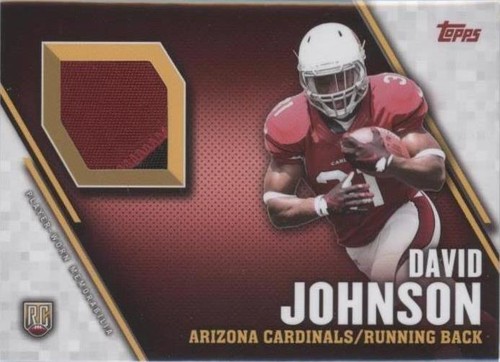 2015 Topps David Johnson #TRP-DJO