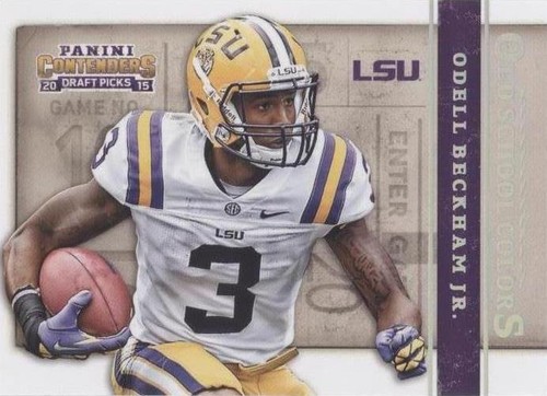 2015 Panini Contenders Draft Picks Odell Beckham Jr. #41