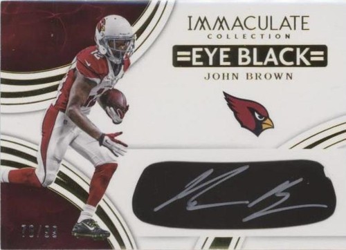 2016 Panini Immaculate Collection John Brown #JB