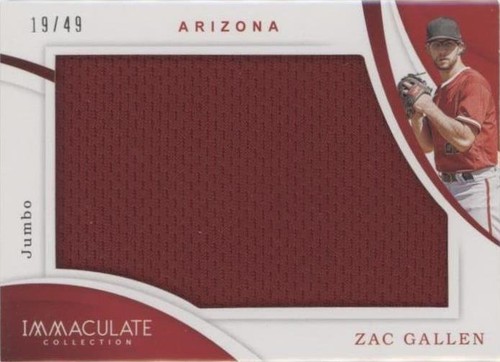 2020 Panini Immaculate Collection - Zac Gallen #J-ZG