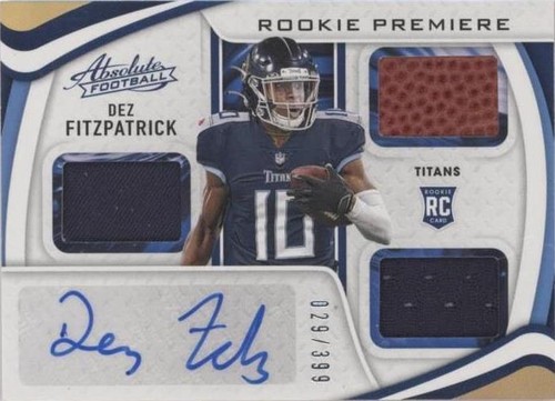 2021 Panini Absolute Dez Fitzpatrick #230