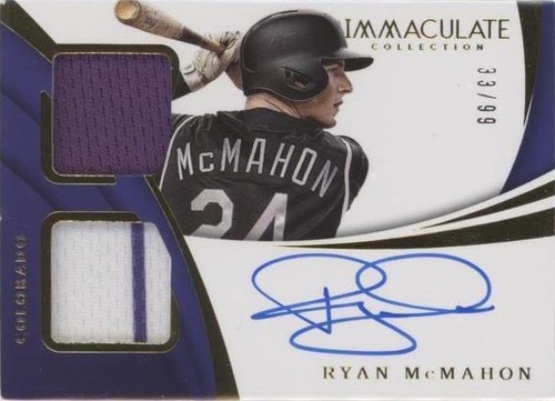 2018 Panini Immaculate Collection - Ryan McMahon #RDM-RY