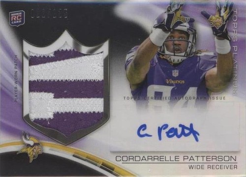 2013 Topps Platinum Cordarrelle Patterson #ARP-CP