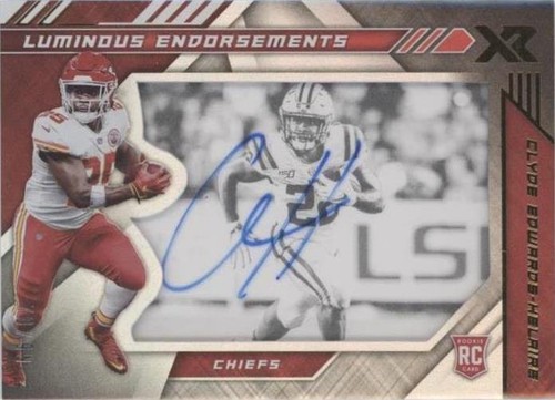 2020 Panini XR Clyde Edwards-Helaire #LE-CE
