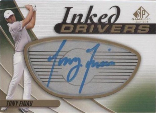 2021 SP Game Used - Tony Finau #ID-TF
