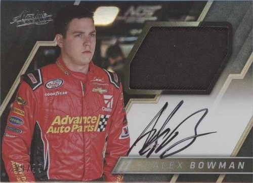 2017 Panini Absolute - Alex Bowman #AMS-AB