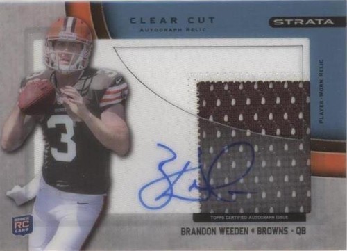 2012 Topps Strata Brandon Weeden #CCAR-BW