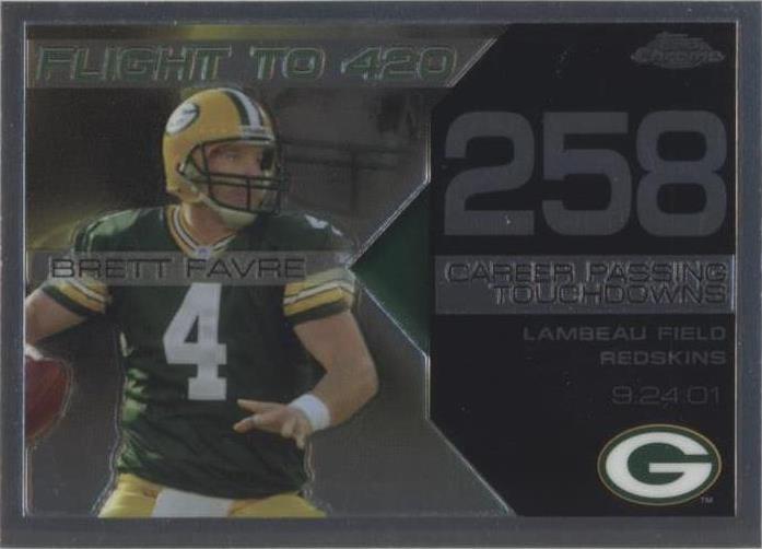2008 Topps Chrome Brett Favre #BFC-258