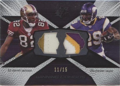 2008 SPx Chester Taylor Darrell Jackson #WC20