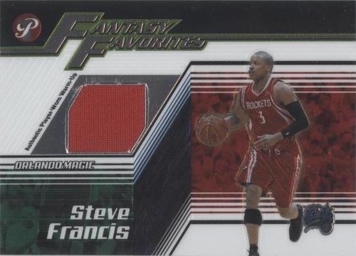 2004-05 Topps Pristine - Steve Francis #FF-SF