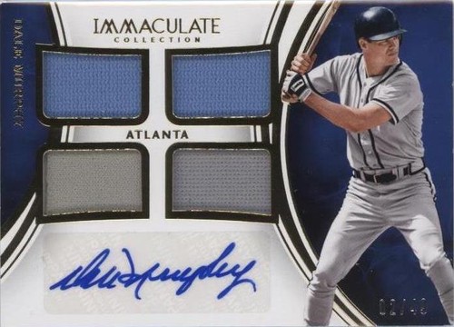 2016 Panini Immaculate Collection - Dale Murphy #QMA-DM