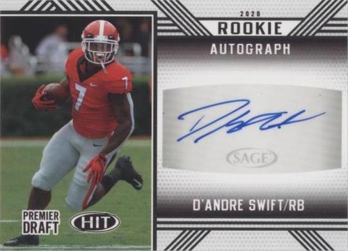 2020 Sage Hit D'Andre Swift #A4