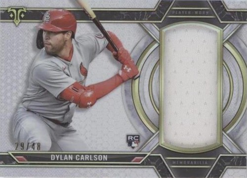 2021 Topps Triple Threads - Dylan Carlson #SJR-DC