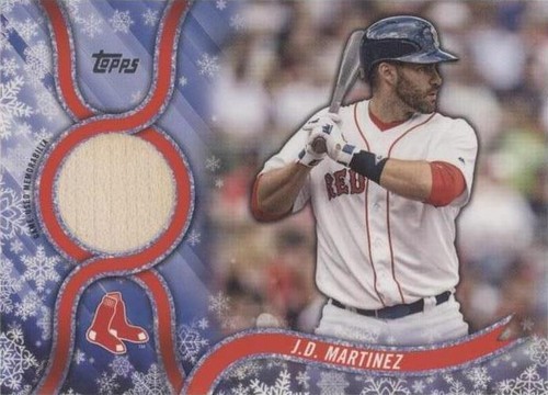 2018 Topps Holiday - J.D. Martinez #R-JM
