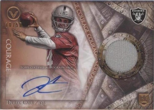 2014 Topps Valor Derek Carr #SOH-DC